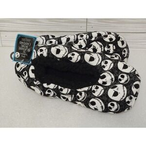 Nightmare Before Christmas "Jack" Sherpa Slipper Socks Sox NWT New Disney